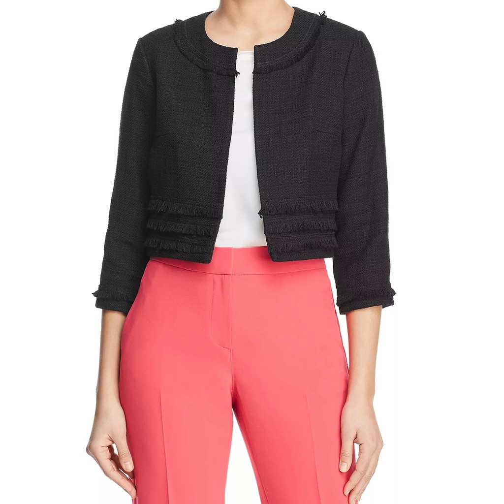 Karl Lagerfeld Paris Cropped Blazer